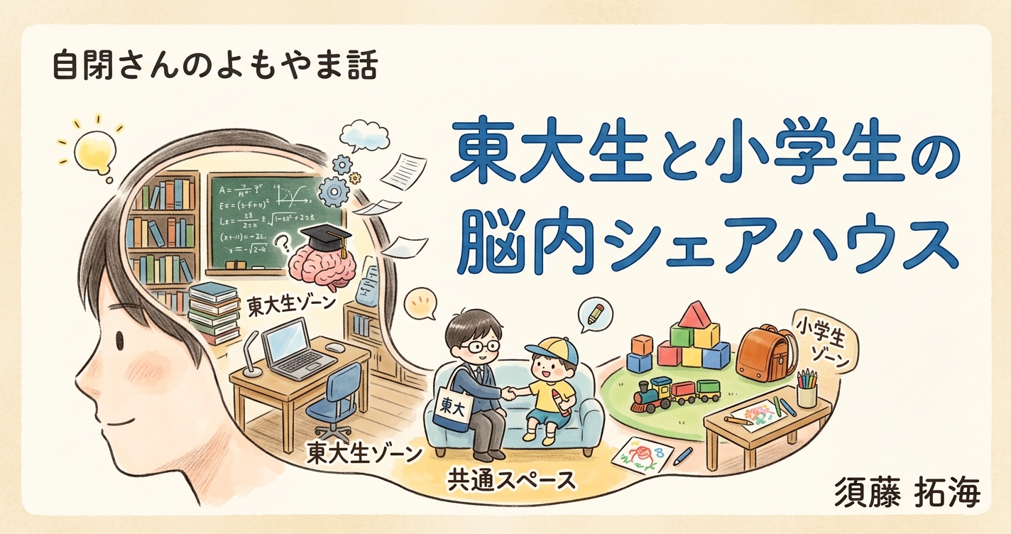 東大生と小学生の脳内シェアハウス――発達凹凸さんの頭の中